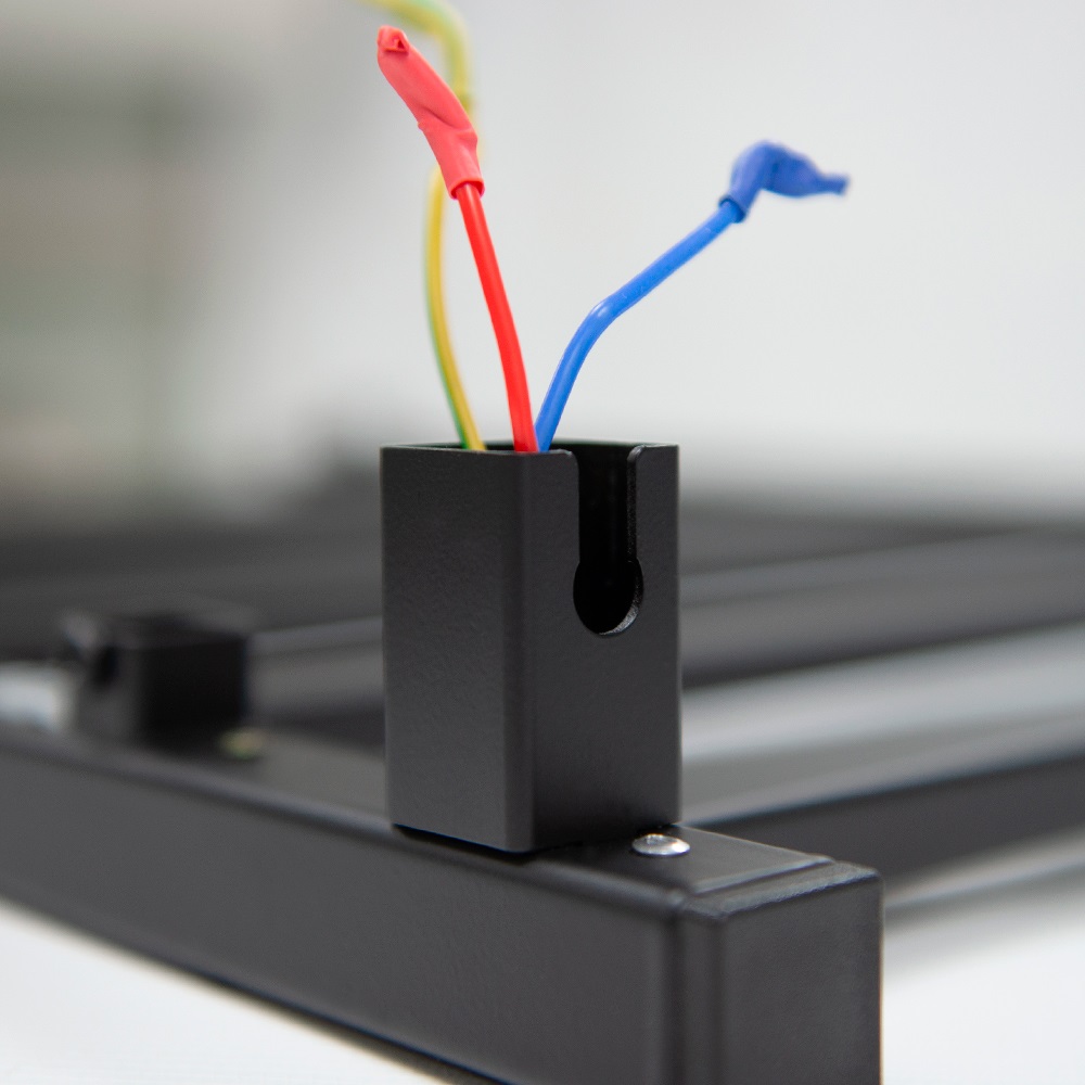 Полотенцесушитель Пэк сп Вектор кв 4 120х15 черный ВГП